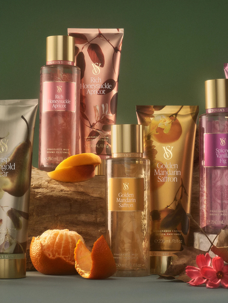 Парфумований зволожуючий  лосьйон  для тіла Victoria's Secret Golden Mandarin Saffron  1027 фото