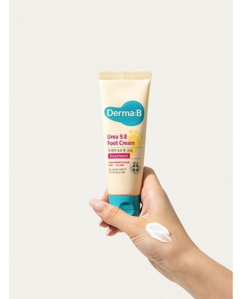 Смягчающий крем для ног с мочевиной DERMA-B Urea 9.8 Foot Cream, 80 мл MO1396 фото