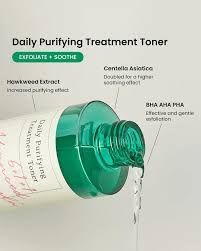 Тонік для проблемної шкіри з центелою та BHA-кислотою XIS-Y Daily Purifying Treatment Toner 80ml M01499 фото