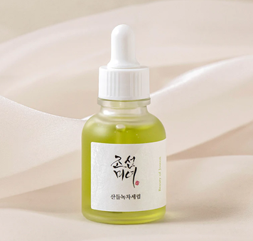 Заспокійлива сироватка з зеленим чаєм та пантенолом Green Tea Calming Serum M00071 фото