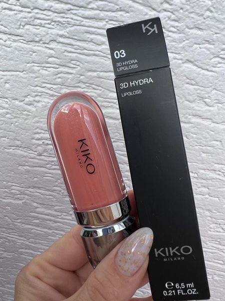 Увлажняющий блеск для губ KIKO MILANO 3D HYDRA LIPGLOSS 03 M00509 фото