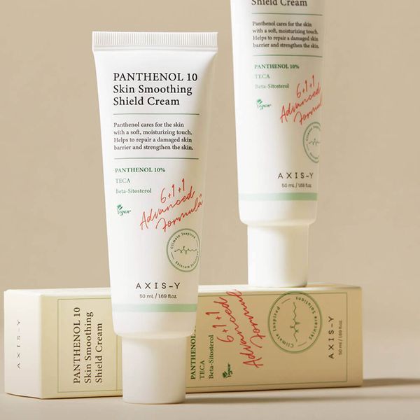 Відновлюючий крем для обличчя з пантенолом Panthenol 10 Skin Smoothing Shield Cream Axis-Y M015001 фото