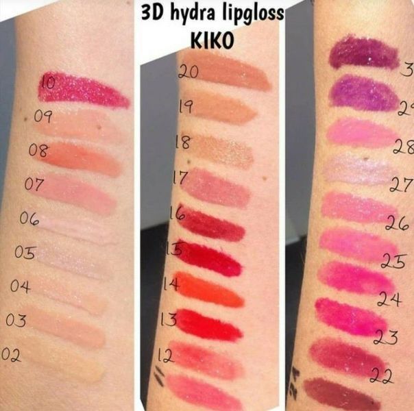 Увлажняющий блеск для губ KIKO MILANO 3D HYDRA LIPGLOSS 03 M00509 фото
