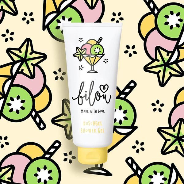 Гель для душу "Тропічний ківі" Bilou Tropical Kiwi Shower Gel M01212 фото