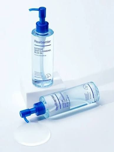 Гидрофильное масло для чувствительной кожи Real Barrier Extreme Deep Cleansing Blue Oil 200 мл MO-1826 фото
