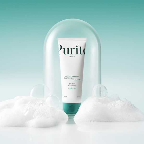 Гель для умивання з екстрактом бамбука та пантенолом Purito Seoul Mighty Bamboo Panthenol Cleanser, 150 ml МО1547 фото