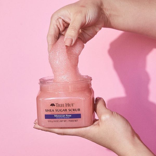 Цукровий скраб "Мароканська троянда" TREE HUT MOROCCAN ROSE SUGAR SCRUB, 510г M01049 фото