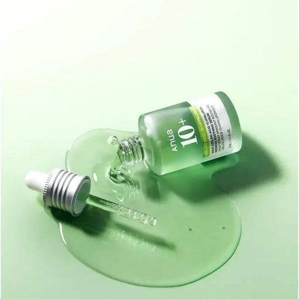 Cироватка з азелаїновою кислотою ANUA AZELAIC ACID 10 HYALURON REDNESS SOOTHING SERUM, 30 мл M01504 фото