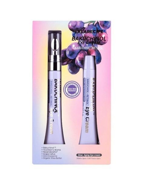 Крем под глаза с бакучиолом LALARECIPE Bakuchinol Eye Cream (2*20 мл) LR-0001 фото