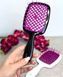 Щетка для волос Superbrush Janeke Small черная с фуксией M00466 фото 3