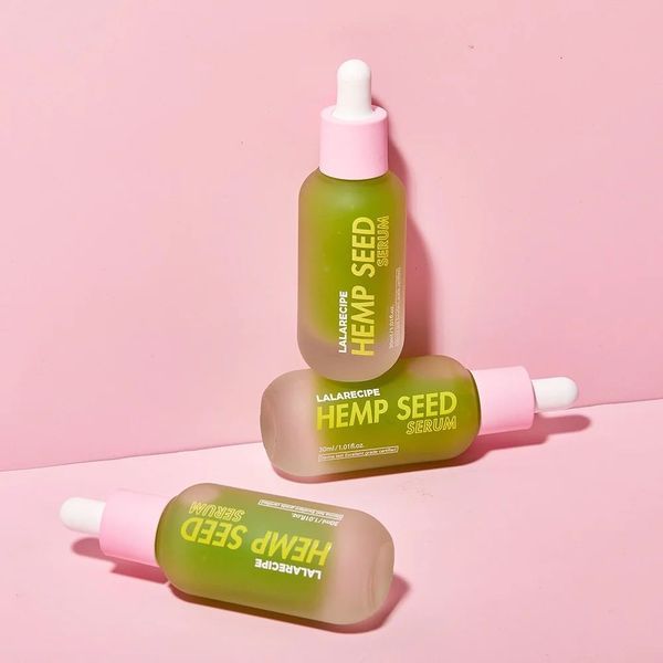Заспокійлива сироватка для обличчя з екстрактом насіння коноплі LALARECIPE Hemp Seed Serum LR-0002 фото
