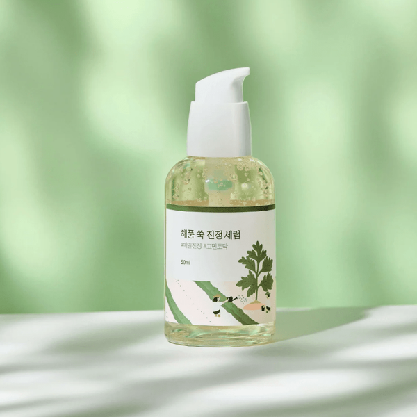Заспокійлива сироватка з морським полином ROUND LAB Mugwort Calming Serum, 50 ml M00917 фото
