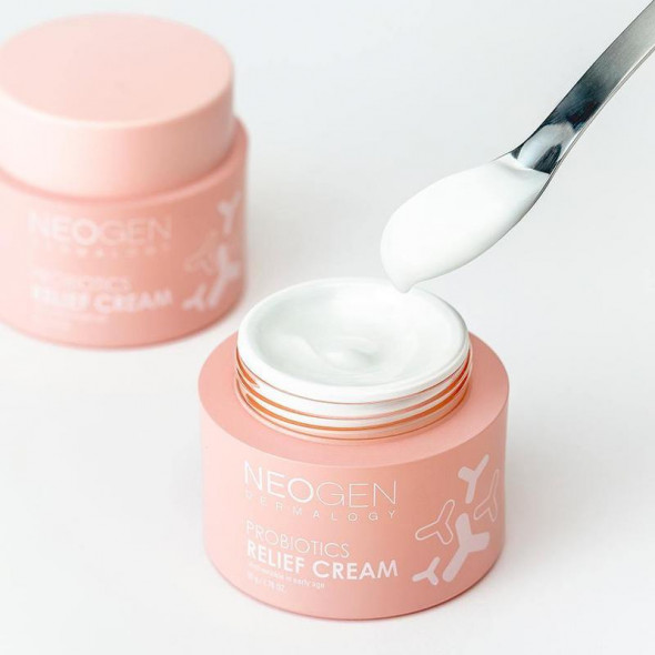 Восстанавливающий крем с пробиотиками и керамидами Neogen Dermalogy Probiotics Relief Cream 50 мл M00734 фото