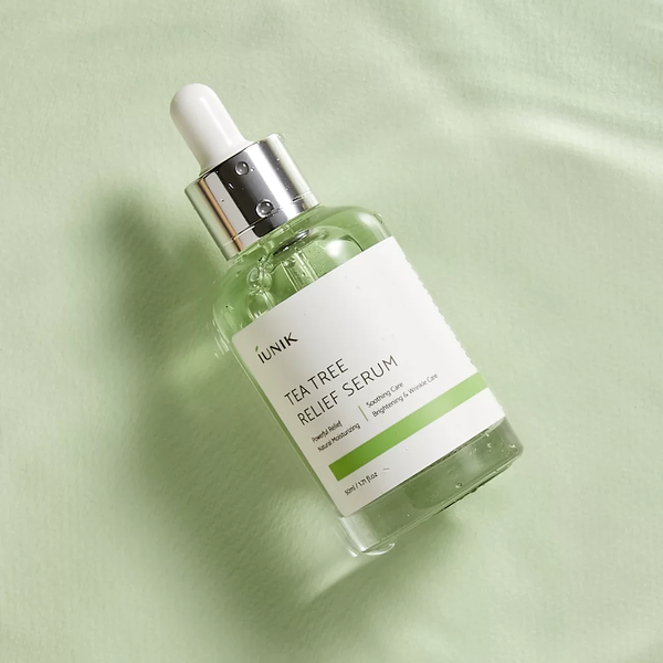 Заспокійлива протизапальна сироватка із чайним деревом IUNIK TEA TREE RELIEF SERUM  I-0045 фото