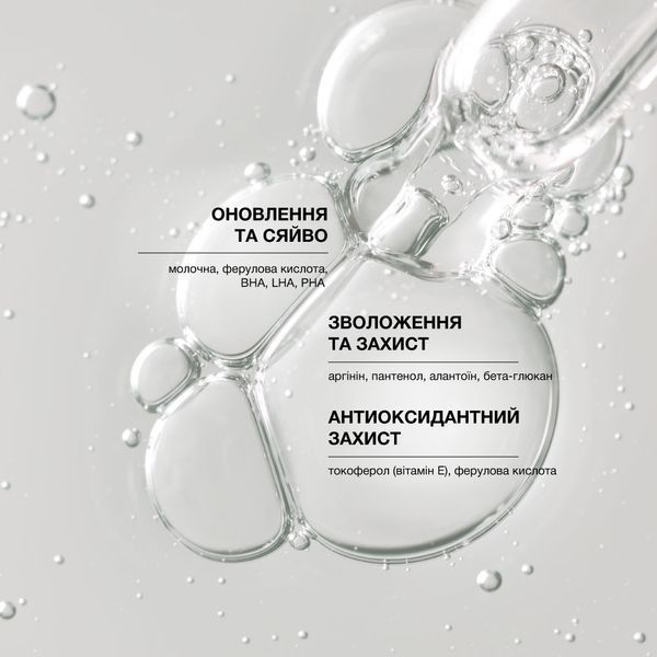 Незмивна сироватка-пілінг із молочною кислотою Who Cares Gentle Peel Lactic Acid Serum, 30 мл МО1395 фото