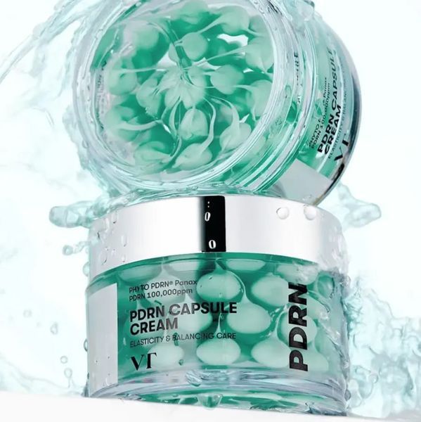 Відновлюючий капсульний крем з PDRN та пептидами PDRN Capsule Cream 100 VT Cosmetics M01508 фото