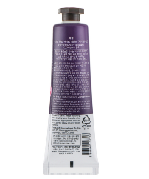 Парфюмированная эссенция для рук &laquo;Цвет вишни&raquo; The Saem Perfumed Hand Cherry Blossom Light Essence 34556 фото