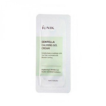 Заспокійливий крем-гель для обличчя з центелла IUNIK Centella Calming Gel Cream (тестер) M00429 фото
