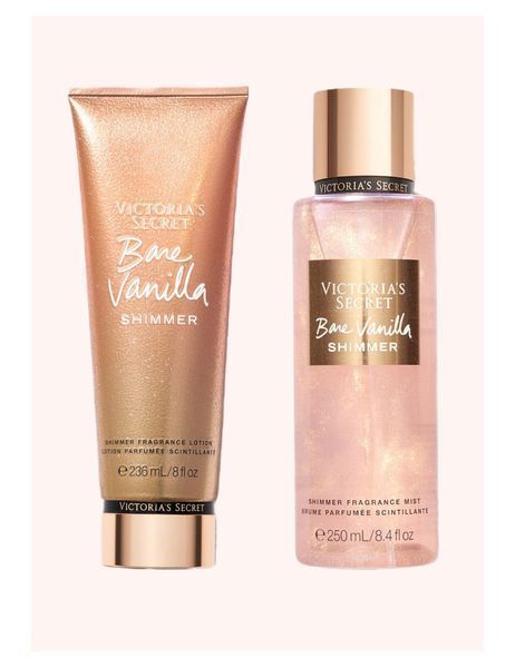 Парфумований міст для тіла з шиммером BARE Vanilla Victoria's Secret, 250 мл M01153 фото