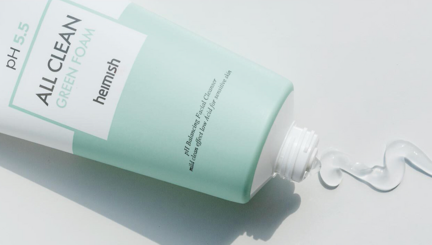 Очищающая пенка для умывания с экстрактом мыльного дерева Heimish All Clean Green Foam pH 5.5. 30 мл M00358 фото
