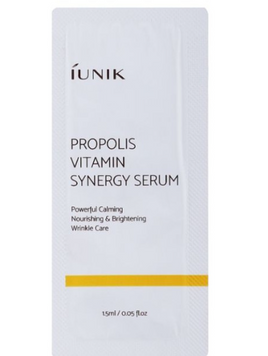 Сироватка з прополісом та вітаміном C IUNIK Propolis Vitamin Synergy Serum (тестер) M00430 фото