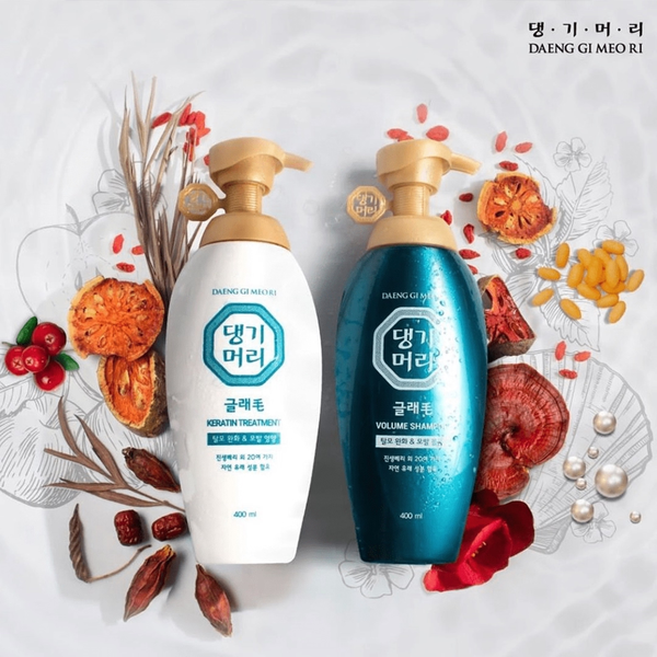 Зволожуючий кондиціонер для об&rsquo;єму волосся Daeng Gi Meo Ri Glamo Keratin Treatment 400 мл M00200 фото