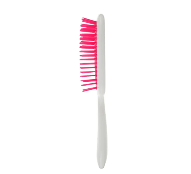 Щетка для волос Superbrush Janeke белая с малиновой серединкой  M00473 фото