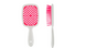 Щетка для волос Superbrush Janeke белая с малиновой серединкой  M00473 фото 2