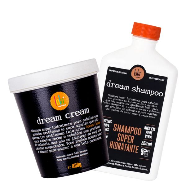 Увлажняющий шампунь для сухих и непослушных волос Lola Cosmetics Dream Cream Shampoo, 250 ml M00553 фото
