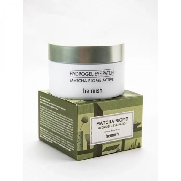 Гидрогелевые патчи с пробиотиками и матча Heimish Matcha Biome Hydrogel Eye Patch M00365 фото
