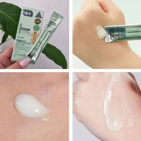 Серум-бустер з мікроголками (100) та ретиналем VT COSMETICS RETI-A REEDLE SHOT 100, 50 мл M01170 фото