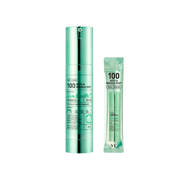 Серум-бустер з мікроголками (100) та ретиналем VT COSMETICS RETI-A REEDLE SHOT 100, 50 мл M01170 фото