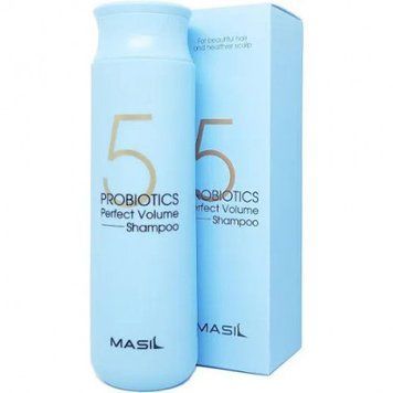 Шампунь с пробиотиками для объема волос Masil 5 Probiotics Perfect Volume Shampoo, 300 мл M00609 фото