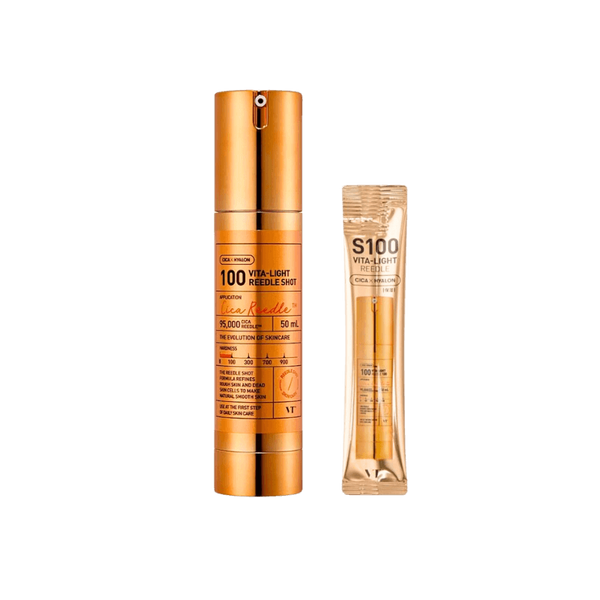 Сыворотка-бустер с микроиглами и витамином С VT Cosmetics Vita-Light Reedle Shot 100, 2 ml M01172 фото