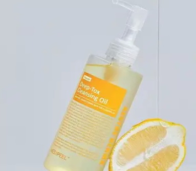 Витаминная антиоксидантная веганская очищающая гидромасло MEDI PEEL Vegan Vitamin Deeptox Cleansing Oil M00626 фото
