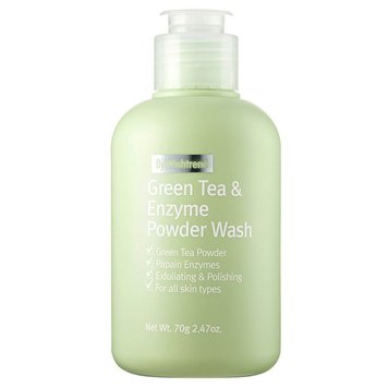 Ензимна пудра із зеленим чаєм By Wishtrend Green Tea & Enzyme Powder Wash  M00131 фото