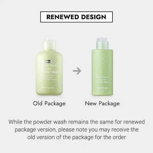 【miii】Powder Wash & Sun Protector Купити Ензимна пудра із зеленим чаєм By Wishtrend Green Tea