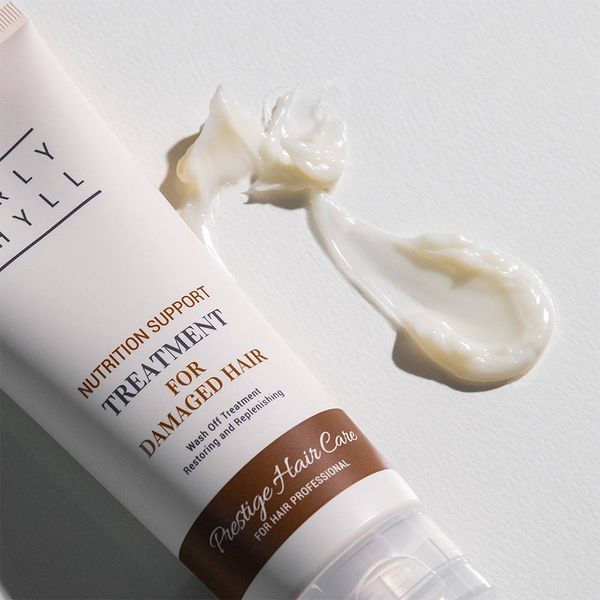 Незмивна термозахисна маска для пошкодженого волосся CURLYSHYLL Hair Cure Mask, 100 мл М01516 фото