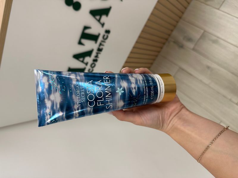 Парфумований зволожуючий лосьйон для тіла з шимером Costa Flora Shimmer Victoria&rsquo;s Secret МО1420 фото