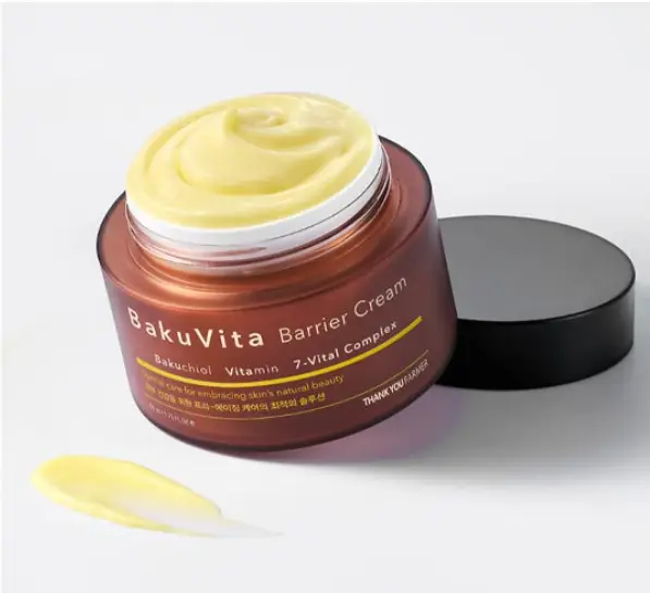 Зволожувальний крем з бакучіолом і вітамінами C та E THANK YOU FARMER BakuVita Barrier Cream 50 ml M00980 фото