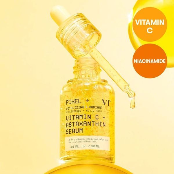 Освітлювальна сироватка з вітаміном C та астаксантином VT COSMETICS VITAMIN C ASTAXANTHIN SERUM  MO-1839 фото