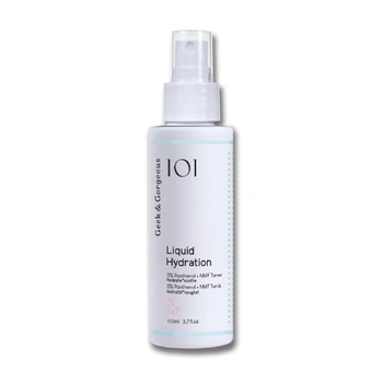 Інтенсивно зволожуючий та заспокоюючий тонер з пантенолом Geek & Gorgeous Liquid Hydration, 110ml M00350 фото