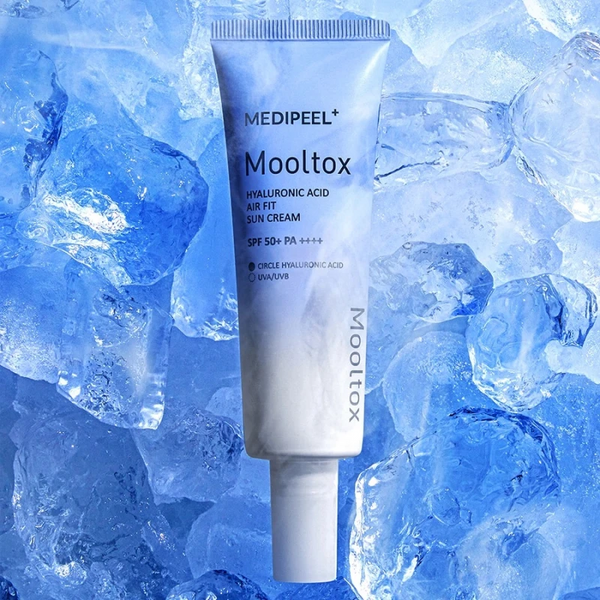 Сонцезахисний крем Medi-Peel Mooltox Hyaluronic Acid Air Fit Sun Cream, SPF 50+ PA ++++, 50ml МО1721 фото