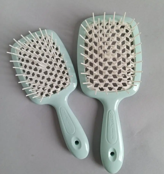 Щітка для волосся Janeke Superbrush Small тіффані з білою серединкою M00453 фото