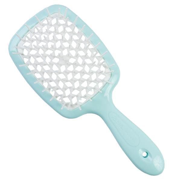Щітка для волосся Janeke Superbrush Small тіффані з білою серединкою M00453 фото
