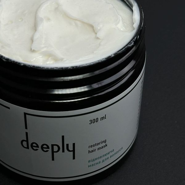 Відновлююча маска для волосся deeply restoring hair mask МО-1747 фото