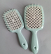 Щітка для волосся Janeke Superbrush Small тіффані з білою серединкою M00453 фото 3