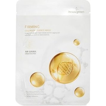 Тканинна маска на основі морського колагену BeauuGreen Premium Firming Collagen Essence Mask M00077 фото