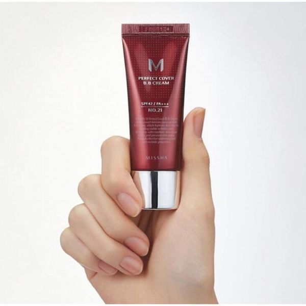 ББ-крем з бездоганним покриттям 13 тон Missha M Perfect Cover BB Cream SPF42, 20 мл M00684 фото