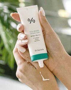 Солнцезащитный веганский крем с центеллой азиатской SPF50+ PA++++ Dr.Ceuracle (тестер), 2 мл M01255 фото
